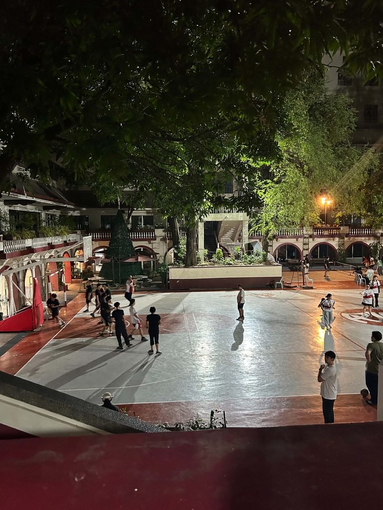Night in university