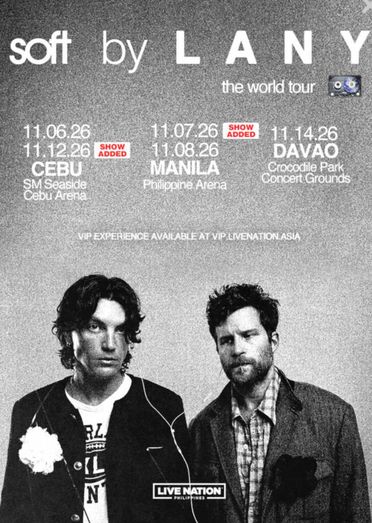 Lany Ph 2026 concert details