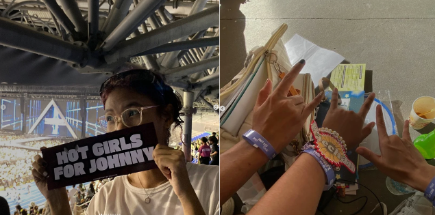 image of attending nct 127 concert